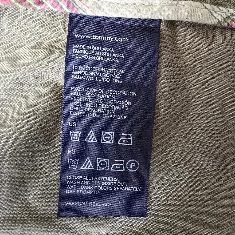 Tommy Hilfiger Army Green Utility Vest With Pockets Size Small - Picture 6 of 7